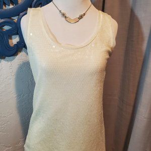 LOFT Sequin Top